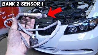 HOW TO REMOVE AND REPLACE OXYGEN SENSOR BANK 2 BMW E90 E91 E92 E93 [upl. by Oika]