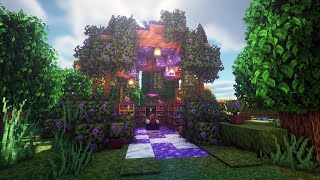 Minecraft 117  How to Build a Magical Enchantment RoomREAD DESCRIPTION 5 [upl. by Lazare487]