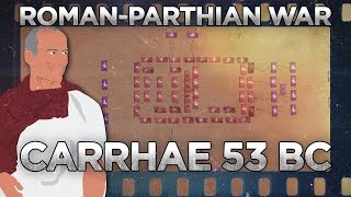 Carrhae 53 BC  Roman–Parthian War DOCUMENTARY [upl. by Sabba]