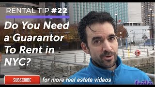 What is a Guarantor and How Can it Help Tip 22 NYC Apartments For Rent [upl. by Eelyak]