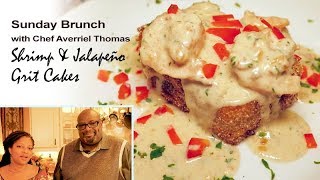 Shrimp amp Jalapeño Grit Cakes  Sunday Brunch Recipe [upl. by Haimaj]