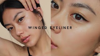 WINGED EYELINER MAKEUP LOOK [upl. by Nonaihr]