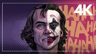 VIRAL HaHaHa Laughing Joker  Live 4K Wallpaper [upl. by Doraj]