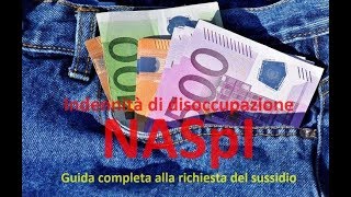 NASpI Guida completa alla disoccupazione INPS [upl. by Aynas]