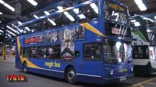 Stagecoach Manchester Hyde Road Bus Depot Visit On The 16082014 [upl. by Murdocca374]