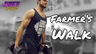 How to Perform the Farmers Walk  Exercise Tutorial [upl. by Spear]