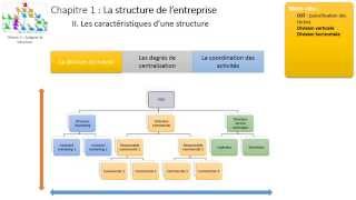 Thème 3  Chapitre 1  La structure de lentreprise [upl. by Anaujat]