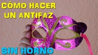 Tutorial Cómo Hacer Un Antifaz Fácil SIN HORNO  PARODIA Videotutoriales  QueParió [upl. by Gabbert]