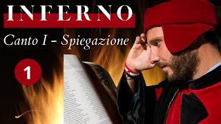 Inferno Canto I  Divina Commedia  Spiegazione [upl. by Atinauq]