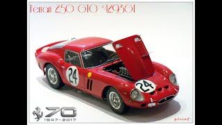 Ferrari 250 GTO 1963  Fujimi 124 Full detail built [upl. by Ahsinev]