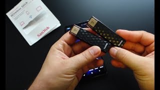 Review SanDisk Connect Wireless Stick  configuration amp settings [upl. by Alonzo300]