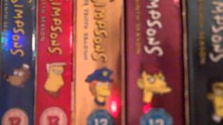 The Simpsons DVD Collection UPDATED [upl. by Aimahc339]