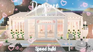 Aesthetic Daycare speedbuild  Bloxburg  Roblox  eluriiiaa [upl. by Aikaz]