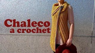 Chaleco a Crochet [upl. by Kunkle]