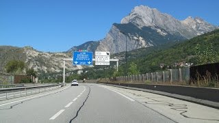 France A43 Modane  Chambéry French Alps [upl. by Asert]