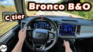 2022 Ford Bronco — BampO 10speaker Sound System Review Raptor [upl. by Adnorrahs]