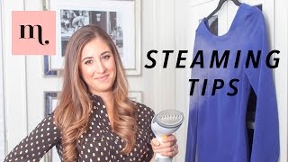 How To Steam Your Clothes The Right Way [upl. by Kellia343]