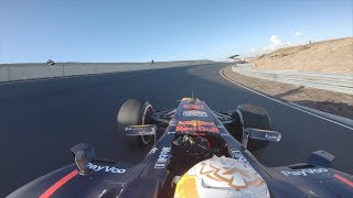 Max Verstappens first lap at the upgraded Circuit Zandvoort [upl. by Egiedan675]