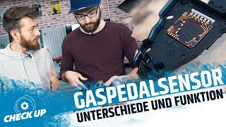 GASPEDALSENSOR  Wie funktioniert der Gaspedalgeber  CHECK UP  MOVE IT [upl. by Dorion]