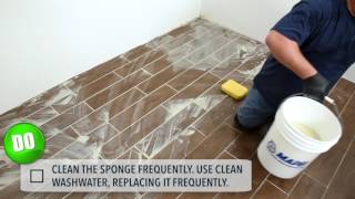 Dos and Donts of applying cement grout [upl. by Jehanna]