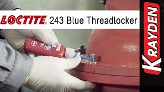 Loctite 243 Threadlocker How to use [upl. by Aihsekal]