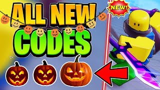 👻 Halloween Event 👻 ROBLOX WEAPON FIGHTING SIMULATOR CODES 2024 [upl. by Alolomo444]