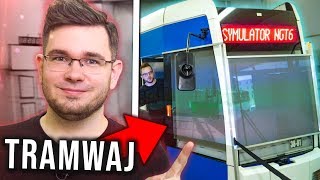 SYMULATOR ZBUDOWANY Z TRAMWAJU 🚅 [upl. by Tull]