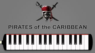 Pirates of the Caribbean  Melodica Academy Tutorials [upl. by Beaulieu940]