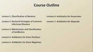 Antibiotics  A Course Introduction [upl. by Dorina84]