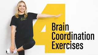 TOP 4 Brain Exercises for COORDINATION [upl. by Zarla]