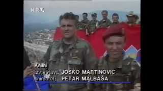 Oluja  Hrvatska Vojska oslobodila Knin  5081995 [upl. by Pollyanna288]