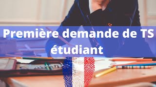 Première demande titre de séjour étudiant [upl. by Odnama]