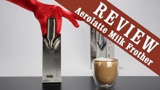 Aerolatte Milk Frother  Exclusive Review [upl. by Euqinemod]