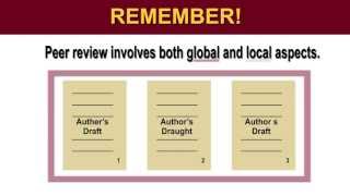 Peer Review Commenting Strategies [upl. by Woo146]