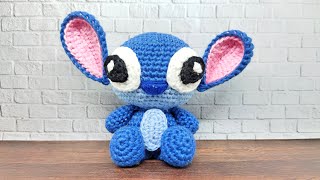 STITCH  HOW TO CROCHET  AMIGURUMI TUTORIAL [upl. by Ogawa]