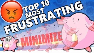 Top 10 Most Frustrating Pokemon to Battle [upl. by Penni601]