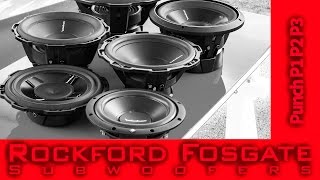 Rockford Fosgate Subwoofers  Prime  Punch [upl. by Joanna]