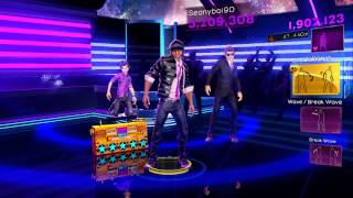 Dance Central 3  Around the World Hard  Daft Punk  Gold Stars [upl. by Zsuedat]