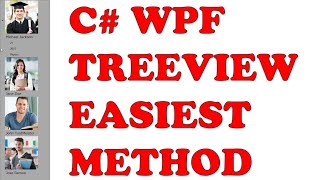 C WPF Treeview Easiest Way To Do Everything [upl. by Neerahs]