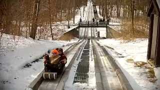 Toboggan Run at Pokagon State Park [upl. by Ribaj]