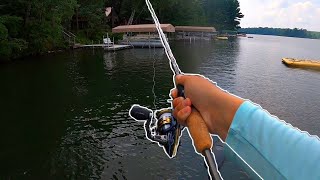 CRAZIEST Lake I’ve Ever Fished  Northern Wisconsin Fishing [upl. by Teillo774]