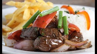 LOMO SALTADO PERUANO  DELICIOSO [upl. by Farrell382]