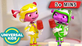 We Made HEALTHY HOMEMADE POPSICLES  Floogals  Universal Kids Preschool [upl. by Gnep]