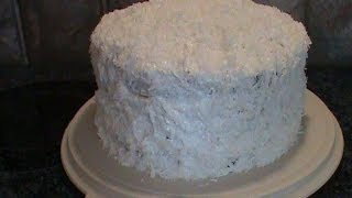 OldFashion 1950s Coconut Layer Cake [upl. by Strander]