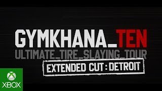 Ken Blocks GYMKHANA TEN Extended Cut DETROIT  Forza [upl. by Sldney]