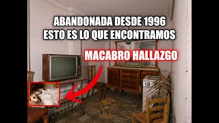 CASA ABANDONADA DESDE 1996 MACABRO HALLAZGO casaabandonada lugaresabandonados [upl. by Elletnahc738]