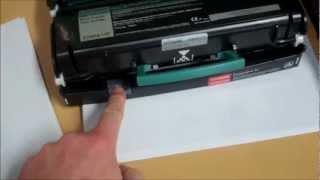 Lexmark Printer  Change Toner [upl. by Diamond]