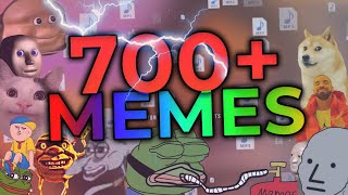 FREE MEME PACK  700 SFX Overlays amp More 4k sub special [upl. by Broderick]