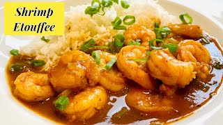 How to make a Louisiana SHRIMP ETOUFFEE [upl. by Naujud]