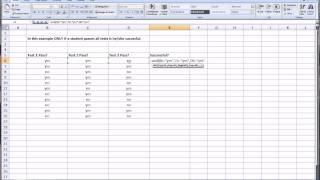 Excel AND function  beginner [upl. by Annavaig]